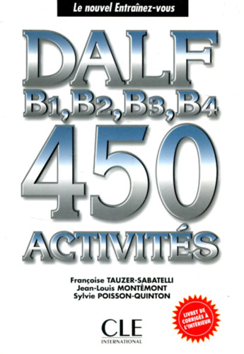 Francoise Tauzer-Sabatelli - Dalf B1, B2, B3, B4, 450 Activits