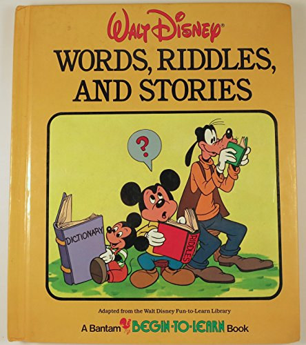 Walt Disney - Words, Riddles, and Stories