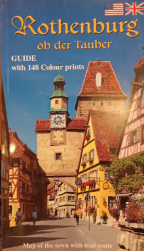 Rothenburg ob der Tauber Guide with 148 colour prints