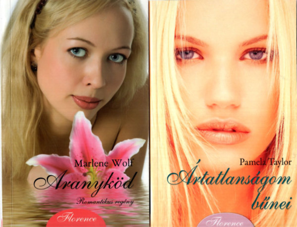Marlene Wolf, Kathleen Fraser Pamela Taylor - 3 db romantikus könyv ( együtt ) 1. Ártatlanságom bűnei, 2. Aranyköd, 3.Rubin és Zafír
