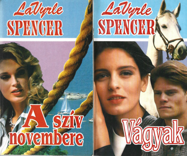 LaVyrle Spencer - 2 db knyv, A szv novembere, Vgyak