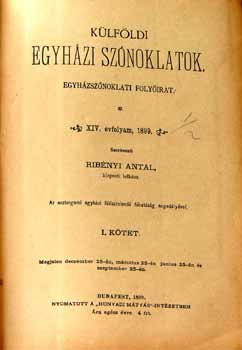 Rib�nyi Antal kat.pl�b�nos - K�lf�ldi Egyh�zi Sz�noklatok  I.-II.  (1899)