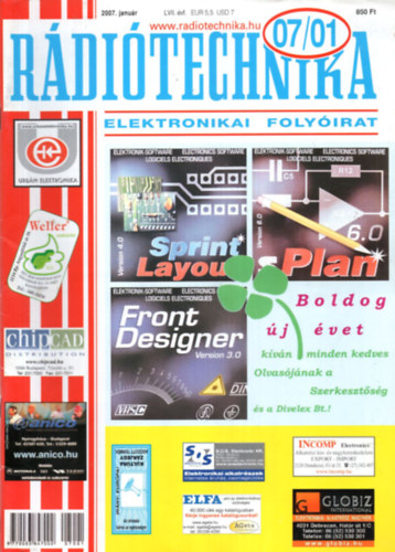 Bkei Ferenc  (Fszerk) - Rditechnika 2007. LVII. vfolyam (teljes, szmonknt)