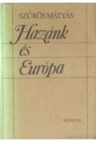 Sz�r�s M�ty�s - Haz�nk �s Eur�pa