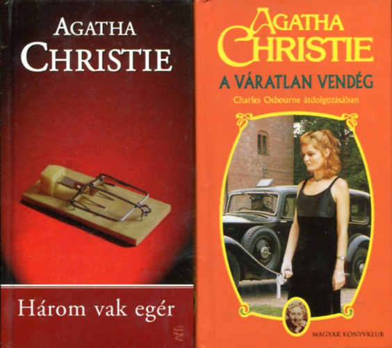 Agatha Christie - 2 db Agatha Christie ktet