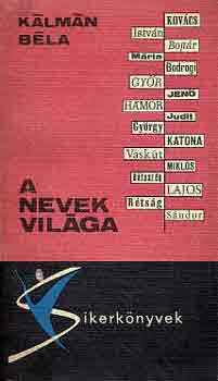 Klmn Bla - A nevek vilga