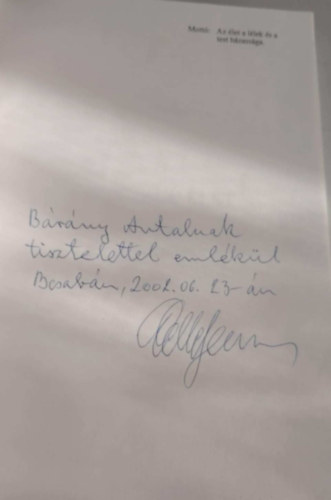 Pelle Ferenc - A sokarc� �let- dedik�lt