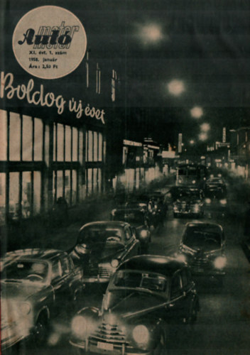 Aut�-Motor 1958. XI. �vfolyam 1-23. sz�m (teljes, egybek�tve)