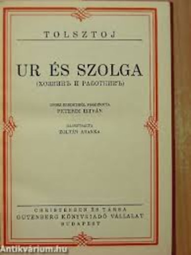 Marcel Pr�vost - �r �s szolga