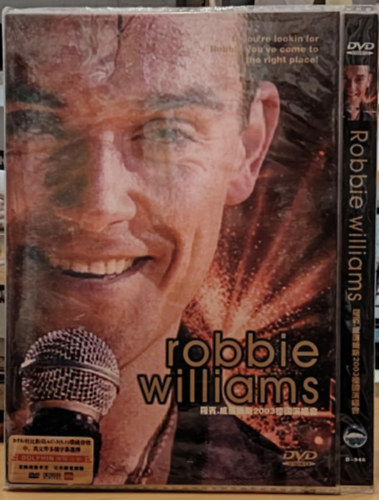 Hamish, Robbie Williams Hamilton - Robbie Williams 2003 (Robin, Weifengtus 2003-as nmetorszgi koncert, japn kiads (1 DVD)