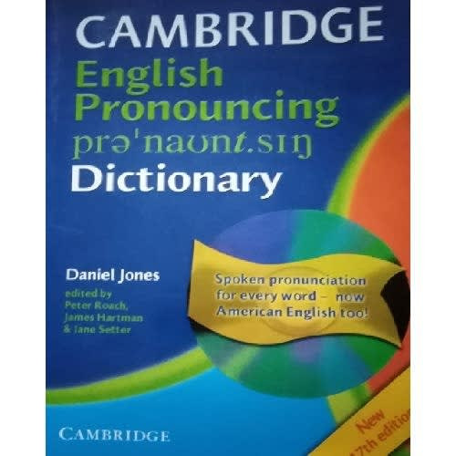 Cambridge English Pronouncing Dictionary Cd-Rom* 17Th Ed.