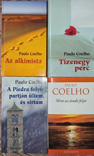 Paulo Coelho - (4db) Paulo Coelho k�nyvcsomag: Az alkimista / Tizenegy perc / A piedra foly� partj�n �ltem, �s s�rtam / Mint az �rad� foly�