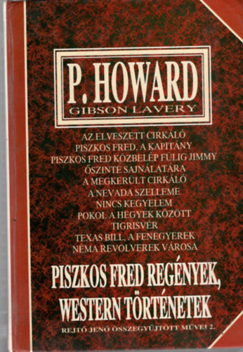 Rejt� Jen� - Piszkos Fred reg�nyek, western t�rt�netek (R.J. �sszegy�jt�tt m�vei 2)