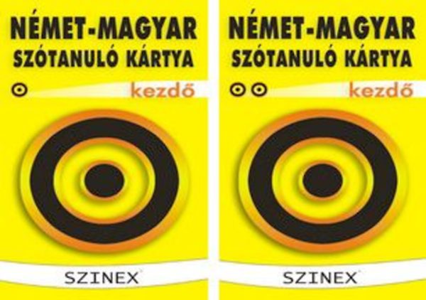 Szinex - Nmet-magyar sztanul krtya Kezd 1-2