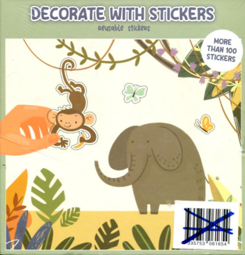 Decorate with stickers (More than 100 stickers)