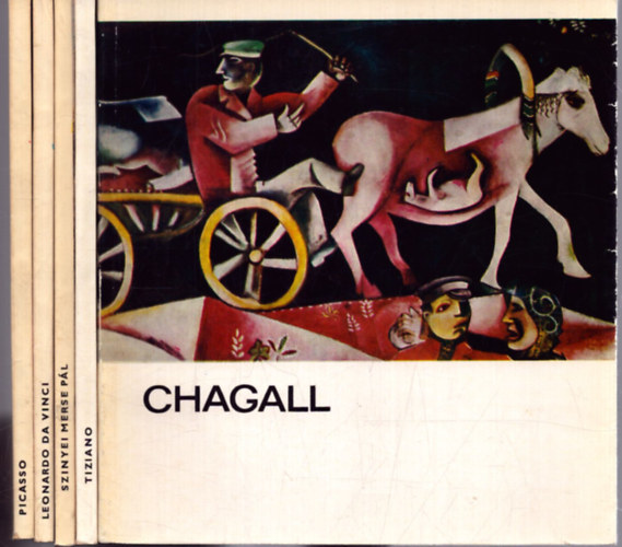 Több szerző - 5 db A Művészet Kiskönyvtára sorozatból: 6., 26., 35., 47., 100. számok