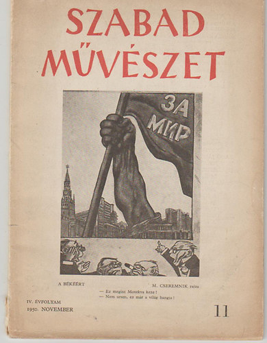 Szabad Mvszet 1950. IV. vf. 11. szm