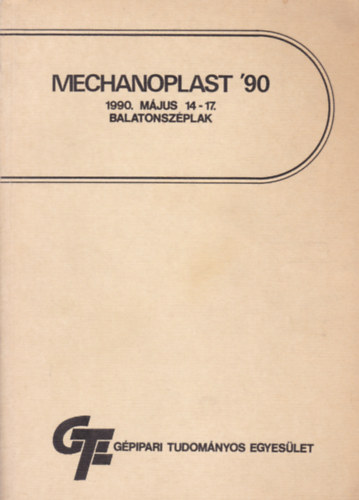 Mechanoplast '90 - 1990. május 14-17.