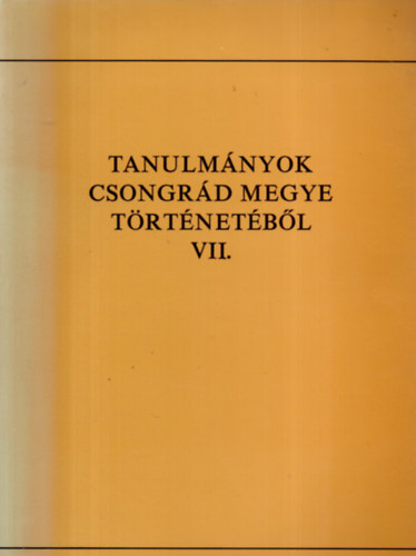 Bodnr Bla dr. - Hdmezvsrhelynek s krnyknyek fldrajzi nevei (Tanulmnyok Csongrd megye trtnetbl VII.)