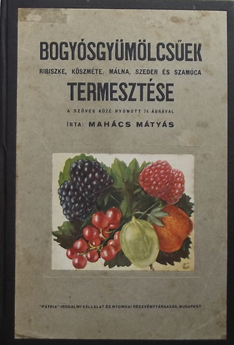 Mah�cs M�ty�s - Bogy�sgy�m�lcs�ek termeszt�se (Ribiszke, k�szm�te, m�lna, szeder �s szam�ca)