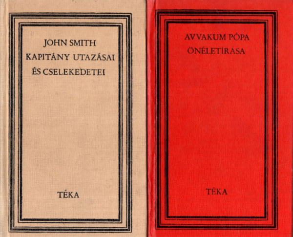 Benk� Samu , Abb� de Saint-Pierre, D�vald L�szl� Mentovich Ferenc (szerk.) - 6 db T�ka sorozat ( egy�tt ) 1. Avvakum P�pa �n�let�r�sa, 2. John Smith kapit�ny utaz�sai �s cselekedetei, 3. Gondolatok a m�v�szetr�l, 4. Az �r�kb�ke-tervezet r�vid foglalata, 5. A c�hes �let Erd�lyben, 6. Az �j vil�gn�zlet