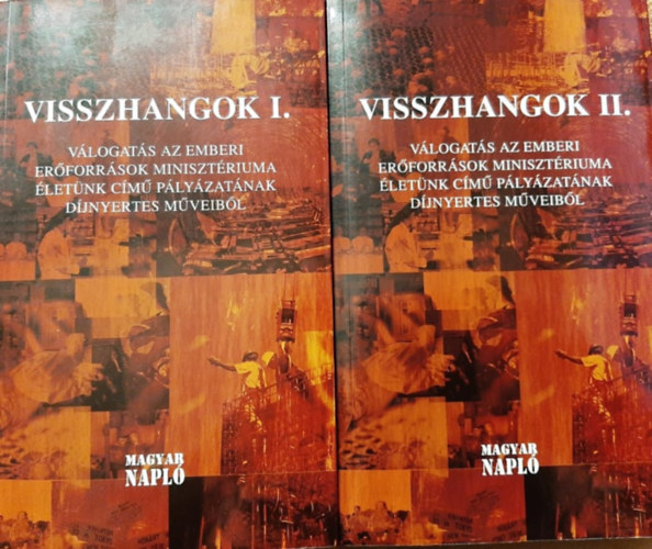Bíró Gergely, Zsille Gábor Jámborné Balog Tünde - Visszhangok I-II - Válogatás az Emberi Erőforrások Minisztériuma Életünk cÍmű pályázatának díjnyertes műveiből