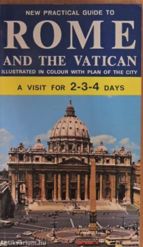 Ezio Renda - New practical guide of Rome and the Vatican - with colour illustrations and plan of the city