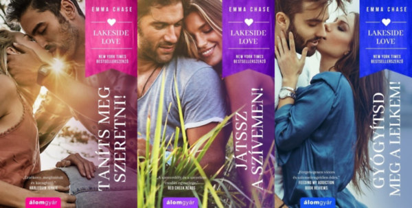 Emma Chase - Lakeside Love sorozat 1-3. (Tan�ts meg szeretni!, J�tssz a sz�vemen!, Gy�gy�tsd meg a lelkem!)