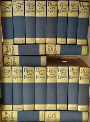 Rvai Nagy Lexikona - Az ismeretek enciklopdija 1 - 21. I-XXI. (Hasonms kiads)