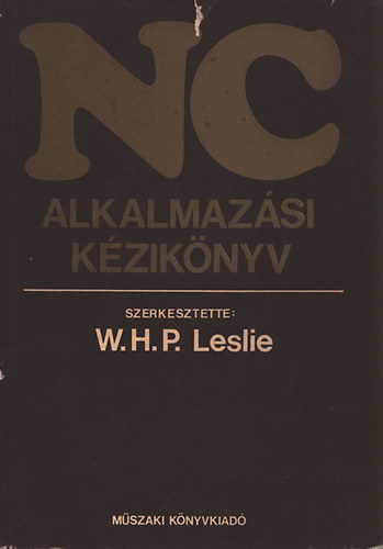W. H. P. Leslie - NC alkalmaz�si k�zik�nyv