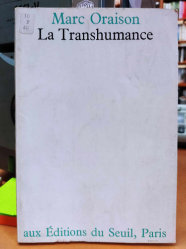 Marc Oraison - La Transhumance (Vndorls)