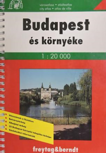 () - Budapest és környéke 1:20 000 (freytag & berndt)