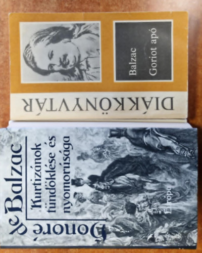 H. D. Balzac - 2db Balzac: Goriot ap�+ Kurtiz�nok t�nd�kl�se �s nyomor�s�ga