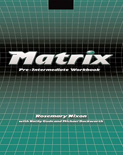 Kathy Gude - Matrix - Pre Intermediate Workbook
