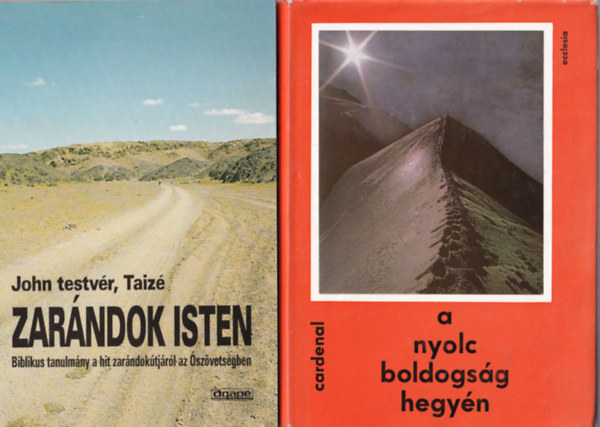 Koncz Lajos, Ernesto Cardenal, Taiz John testvr, Lukcs Lszl - 4 db Valls: VIrrasztk, Zarndok isten, A nyolc boldogsg hegyn, A mi Istennk.