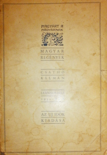 Csath Klmn - Lenyos hz 1931-ben