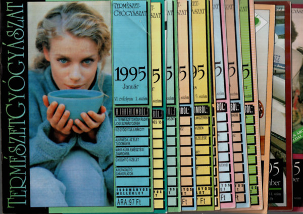 dr Grgei Katalin - Termszetgygysz magazin 1995/1-12. (teljes vfolyam szmonknt.)