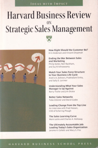 Harvard Business Review on Strategic Sales Management