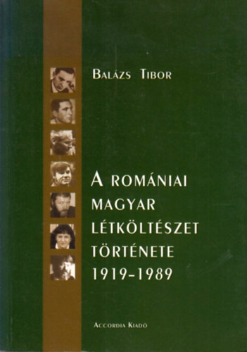 Bal�zs Tibor - A rom�niai magyar l�tk�lt�szet t�rt�nete 1919-1989
