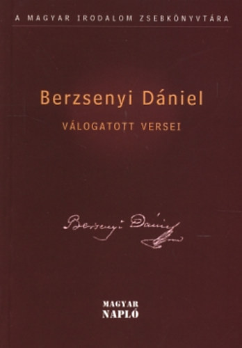 Ambrus Lajos  (szerk.) - Berzsenyi Dniel Vlogatott versei