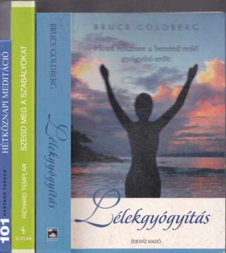 Richard Templar Bruce Goldberg - Llekgygyts + Szegd meg a szablyokat, hogy boldog lgy + Htkznapi meditci (101 hasznos tancs)