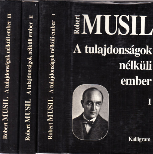 Robert Musil - A tulajdons�gok n�lk�li ember I-III.