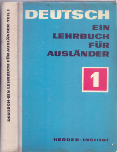 Helga Dreling-Reinhard G�nter-Dr. Gertraud Heinrich �s m�g t�bben - Deutsch - Ein Lehrbuch f�r Ausl�nder - Teil 1 (9., durchgesehene Auflage - Herder-Institut)