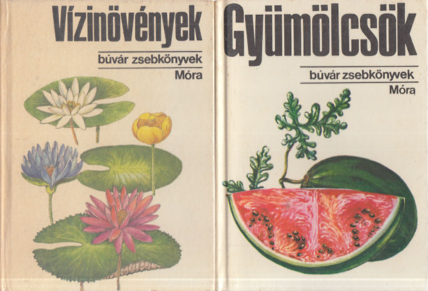 2 db. B�v�r zsebk�nyvek (V�zin�v�nyek + Gy�m�lcs�k)