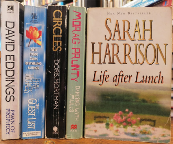 Sz�rakoztat� irodalom - 5 db angol nyelv�