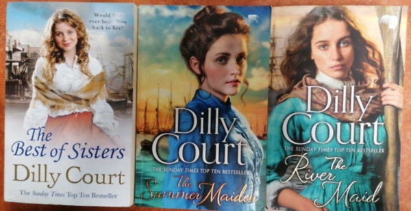 Dilly Court - 3db Dilly Court knyv: The River Maid; The Summer Maiden,The Best of Sisters