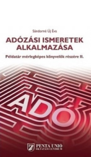 S�ndorn�  �j �va - Ad�z�si ismeretek alkalmaz�sa  - P�ldat�r m�rlegk�pes k�nyvel�k r�sz�re