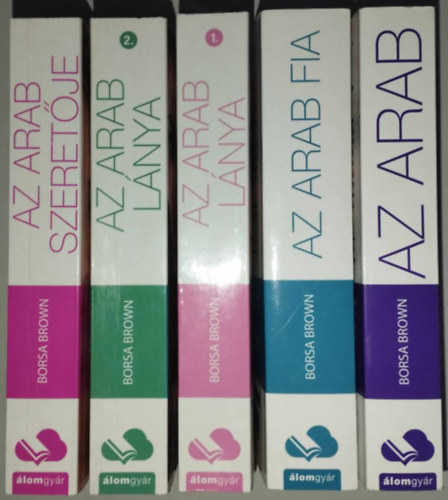 Borsa Brown - Az Arab + Az arab lnya I-II. + Az arab fia + Az Arab szeretje (5 ktet)
