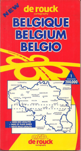 Belgi - Belgien - Belgica 1/200000