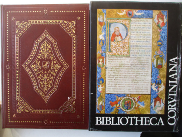 Csapodi Csaba - Csapodin� G�rdonyi Kl�ra - Bibliotheca Corviniana (t�bbnyelv� k�s�r�f�zettel, tokban)